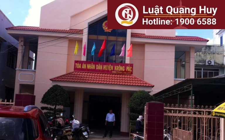 Thông tin địa chỉ Tòa án nhân dân huyện Krông Pắc - Đắk Lắk
