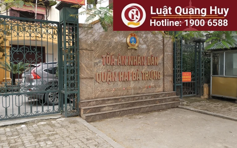 Thông tin Tòa án nhân dân quận Hai Bà Trưng, thành phố Hà Nội