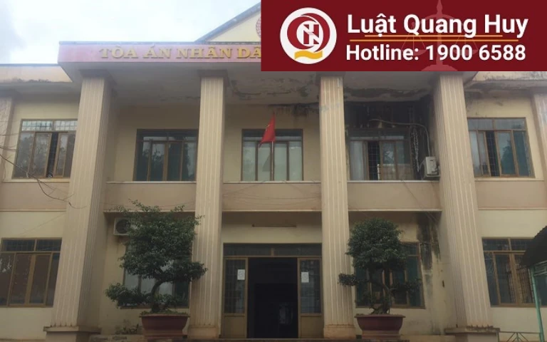 Địa chỉ Tòa án nhân dân thị xã Buôn Hồ - tỉnh Đắk Lắk