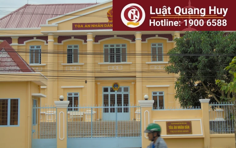 Địa chỉ Tòa án nhân dân Thị xã Bình Minh – tỉnh Vĩnh Long