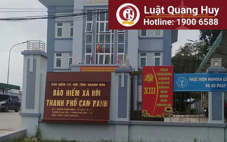 Địa chỉ trung tâm bảo hiểm xã hội thành phố Cam Ranh – tỉnh Khánh Hòa