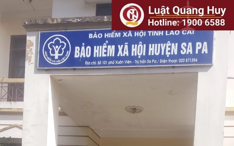 Địa chỉ trung tâm bảo hiểm xã hội thị xã Sapa – tỉnh Lào Cai