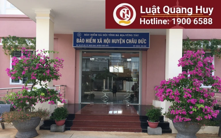 Bảo hiểm xã hội huyện Châu Đức - Tỉnh Bà Rịa Vũng Tàu 1 Bảo hiểm xã hội huyện Châu Đức – Tỉnh Bà Rịa Vũng Tàu