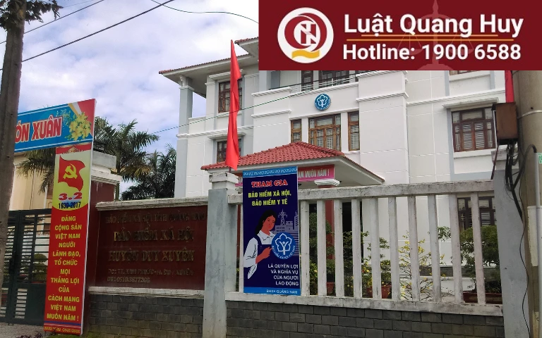 Địa chỉ trung tâm bảo hiểm xã hội huyện Duy Xuyên – tỉnh Quảng Nam