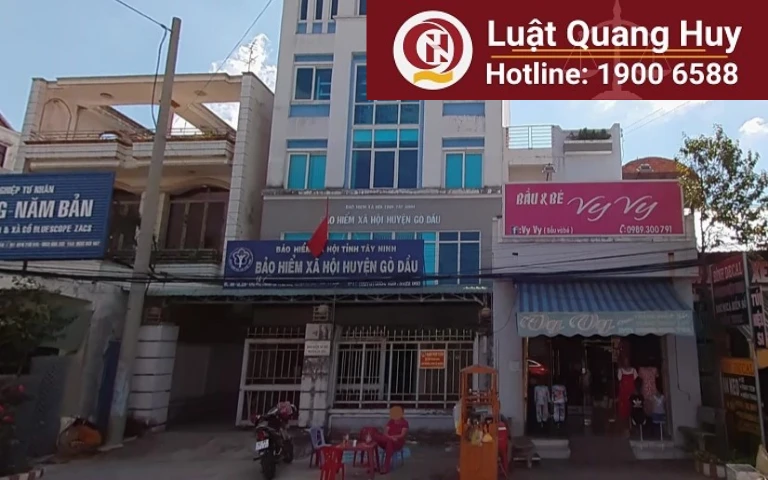 Địa chỉ trung tâm bảo hiểm xã hội huyện Gò Dầu – tỉnh Tây Ninh