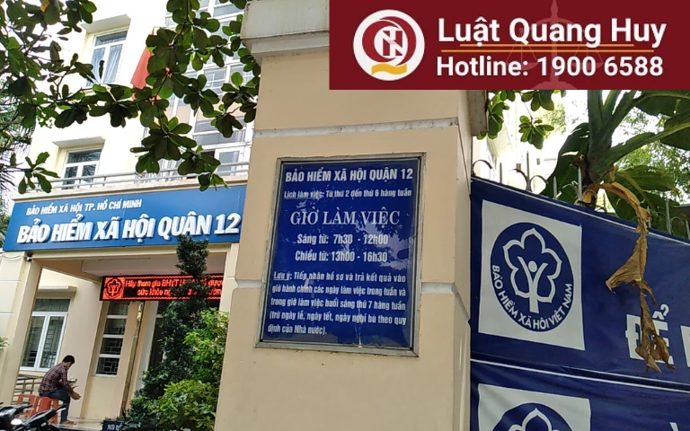 Thông tin địa chỉ trung tâm bảo hiểm xã hội quận 12 - TP Hồ Chí Minh