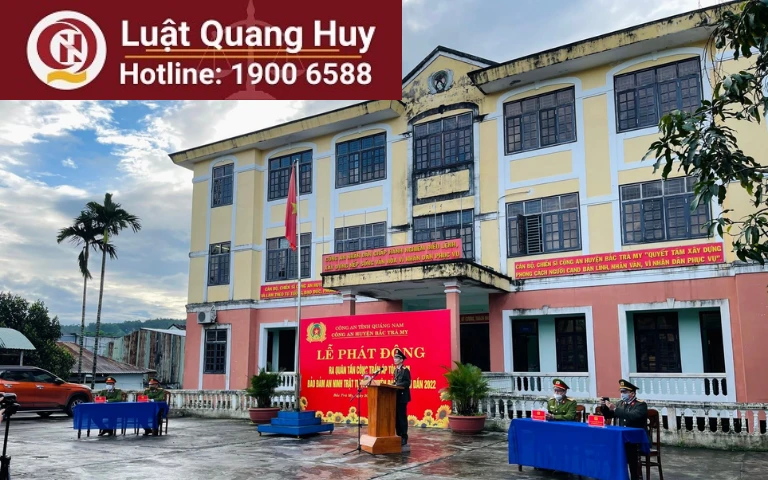 Thông Tin Địa Chỉ Cơ Quan Công An Huyện Bắc Trà My – Tỉnh Quảng Nam