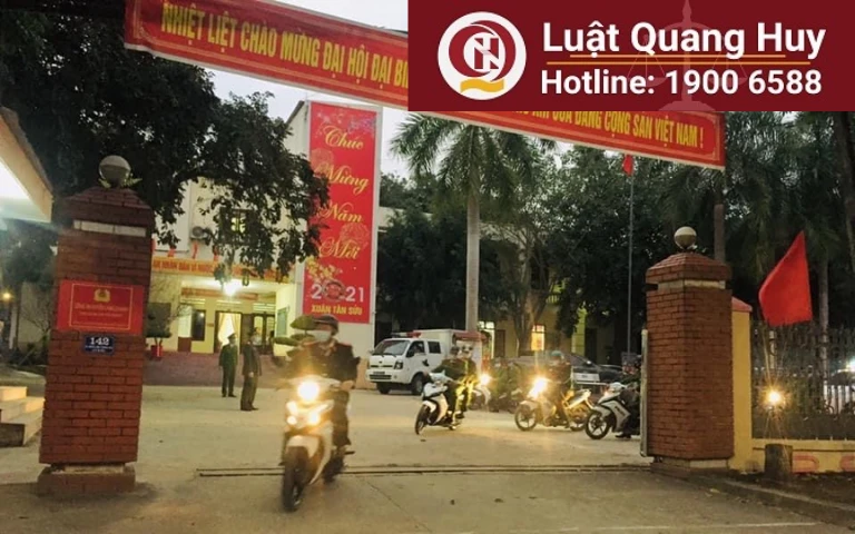 Địa chỉ Cơ quan Công an huyện Lang Chánh – tỉnh Thanh Hoá