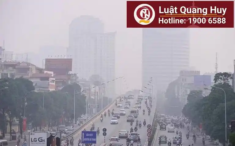 Đánh giá thực trạng pháp luật và thực tiễn áp dụng pháp luật về việc kiểm soát ô nhiễm không khí do các phương tiện giao thông vận tải ở Việt Nam
