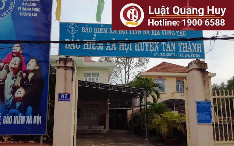 Trung tâm bảo hiểm xã hội huyện Tân Thành – tỉnh Bà Rịa Vũng Tàu