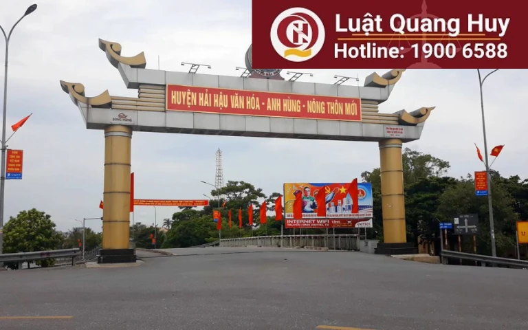 Tòa án nhân dân huyện Hải Hậu - tỉnh Nam Định 1 Tòa án nhân dân huyện Hải Hậu – tỉnh Nam Định