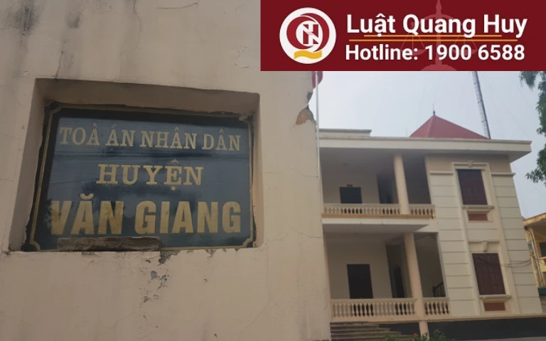 Tòa án nhân dân huyện Văn Giang – tỉnh Hưng Yên 1 Tòa án nhân dân huyện Văn Giang – tỉnh hưng Yên