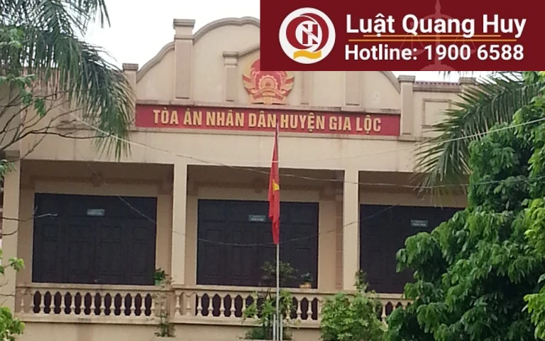 Thông tin Tòa án nhân dân huyện Gia Lộc - tỉnh Hải Dương