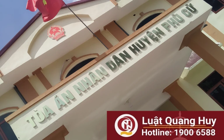 Tòa án nhân dân huyện Phù Cừ – tỉnh Hưng Yên 1 Tòa án nhân dân huyện Phù Cừ – tỉnh Hưng Yên