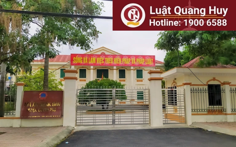 Tòa án nhân dân huyện Quỳnh Phụ - tỉnh Thái Bình 1 Tòa án nhân dân huyện Quỳnh Phụ