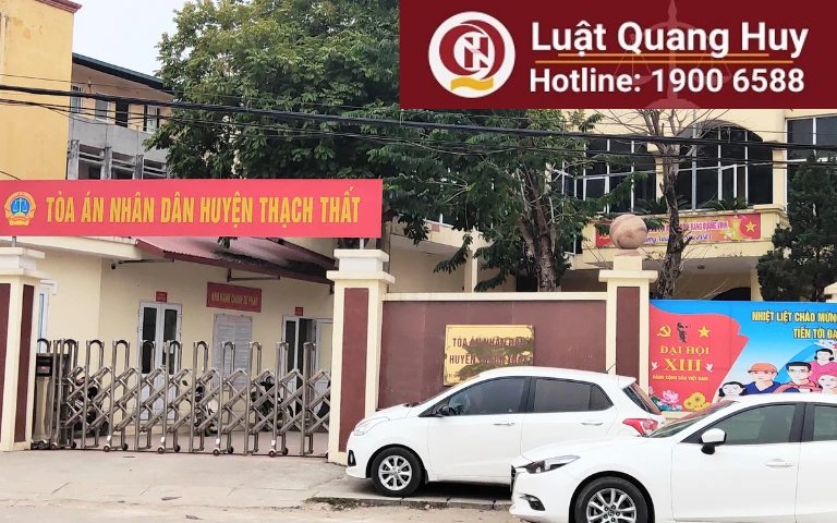 Thông tin địa chỉ Tòa án nhân dân huyện Thạch Thất - Hà Nội 1 Thông tin địa chỉ Tòa án nhân dân huyện Thạch Thất - Hà Nội