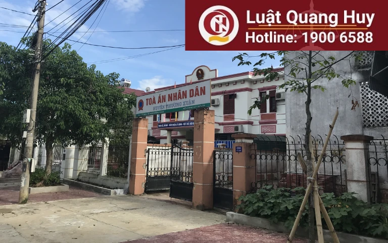 Địa chỉ Tòa án nhân dân huyện Thường Xuân – tỉnh Thanh Hóa