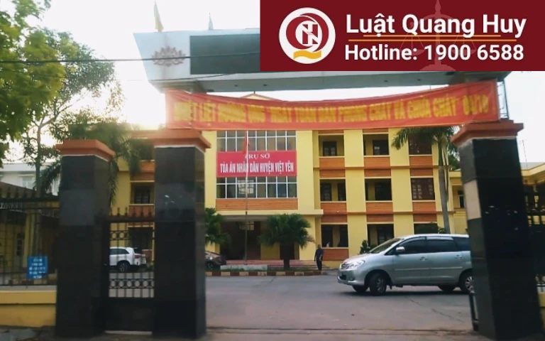 Tòa án nhân dân huyện Việt Yên, tỉnh Bắc Giang