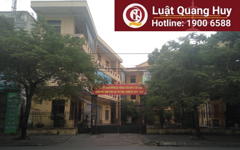 Tòa án nhân dân thành phố Nam Định – tỉnh Nam Định