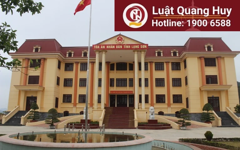 Địa chỉ Tòa án nhân dân Thành phố Lạng Sơn