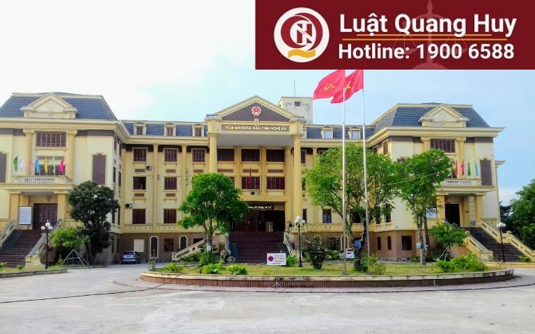 Thông tin địa chỉ Tòa án nhân dân tỉnh Nghệ An
