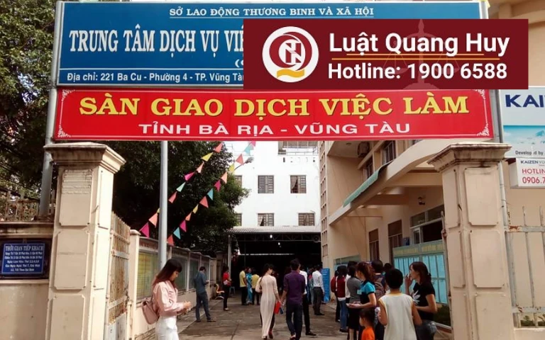 Trung tâm dịch vụ việc làm tỉnh Bà Rịa - Vũng Tàu
