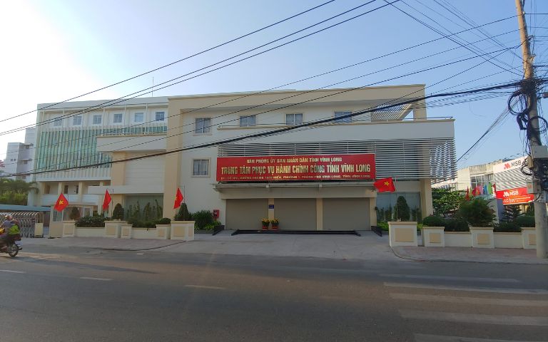 Địa chỉ trung tâm hành chính công tỉnh Vĩnh Long